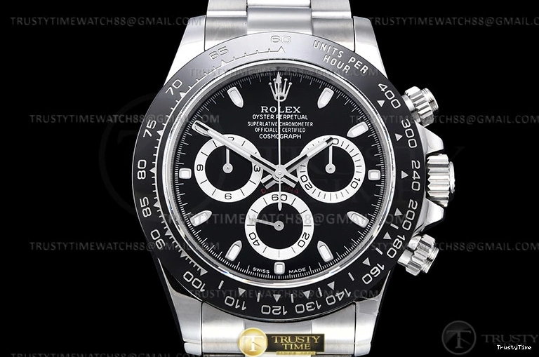 1221 Colorful ROLDYT0436B – Daytona 116500 CER SS SS Black 904L QF V3 SH 949